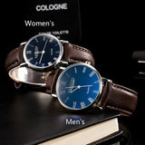 DOBROA Men And Women Watch Ladies And Gentlemen Quartz