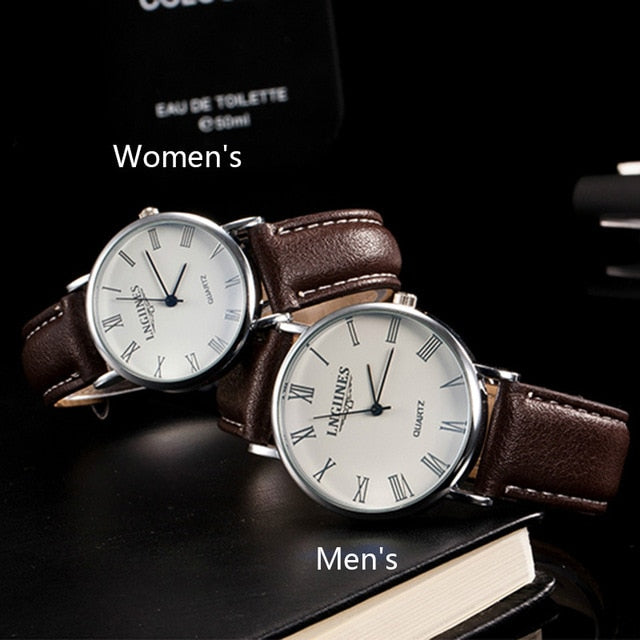 DOBROA Men And Women Watch Ladies And Gentlemen Quartz