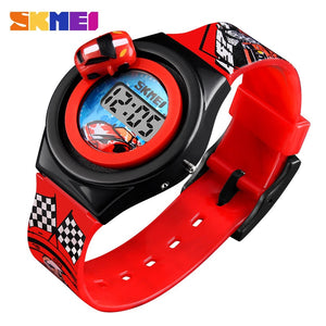 New 2019 SKMEI Cartoon Car Children's Watch