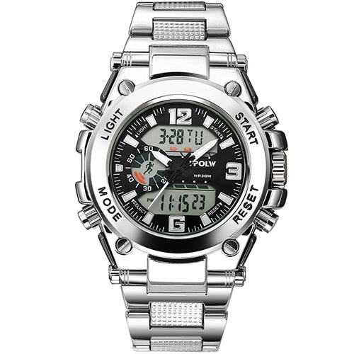 Men's Top Brand Luxury Digital-watch Relogio Masculino