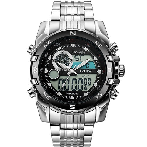 Men's Top Brand Luxury Digital-watch Relogio Masculino