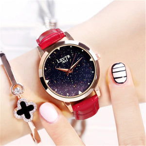 Top Luxury Brand Relogio Feminino Starry Star Women Watches
