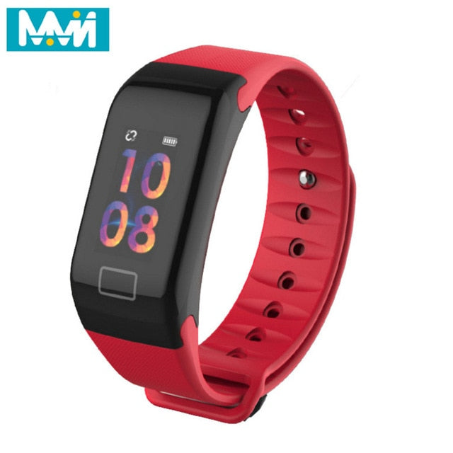F1 Plus Smart Bracelet Heart Rate Color Screen Blood Pressure Fitness