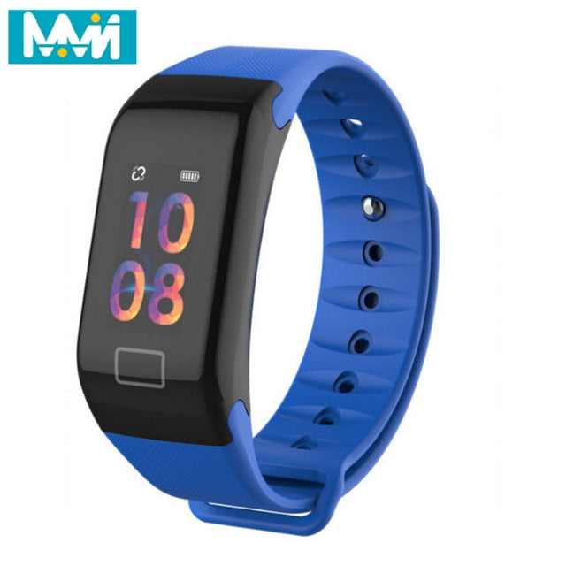 F1 Plus Smart Bracelet Heart Rate Color Screen Blood Pressure Fitness