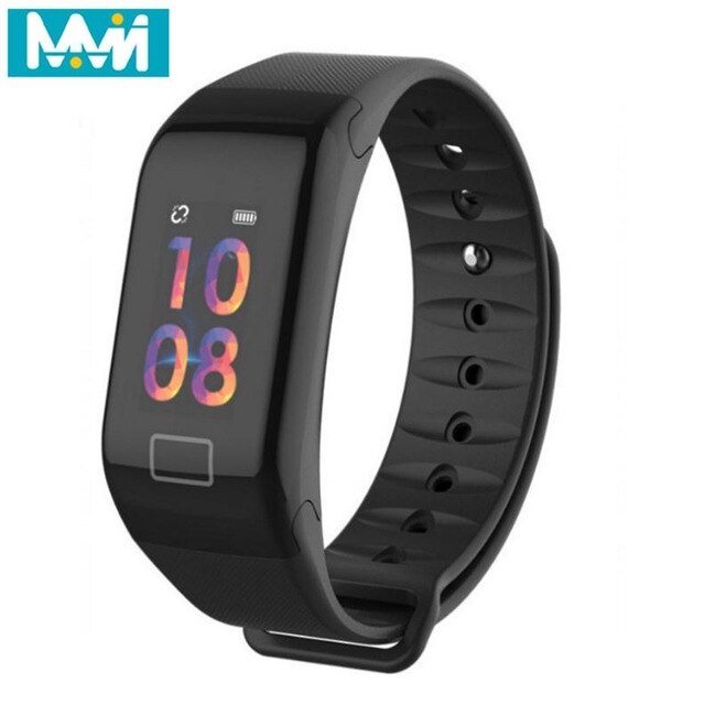 F1 Plus Smart Bracelet Heart Rate Color Screen Blood Pressure Fitness