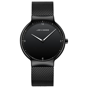 Couple Watch Man and woman Luxury Brand Thin Full Mesh Simple Elegant Waterproof