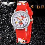 New Kid Cute Cartoon Brand Silicone Strap Watches Enfants Girls