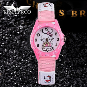 New Kid Cute Cartoon Brand Silicone Strap Watches Enfants Girls