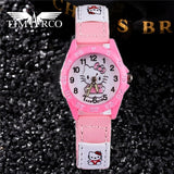 New Kid Cute Cartoon Brand Silicone Strap Watches Enfants Girls