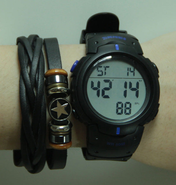 SKMEI Outdoor Sport Watch  Clock Big Dial