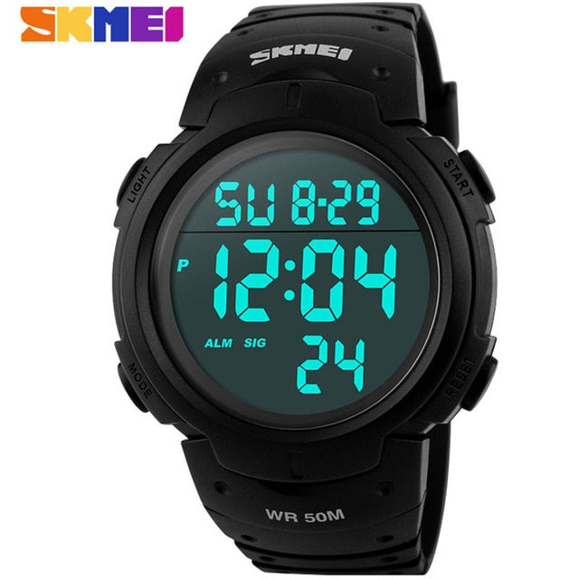 SKMEI Outdoor Sport Watch  Clock Big Dial