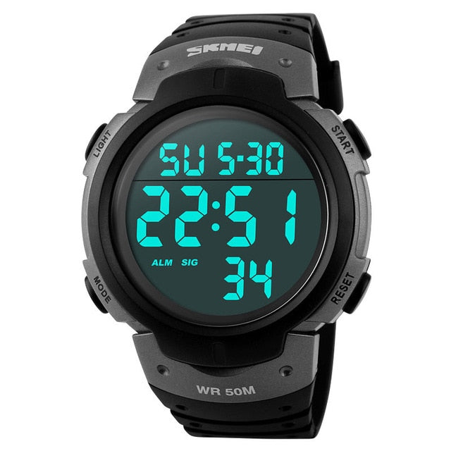 SKMEI Outdoor Sport Watch  Clock Big Dial