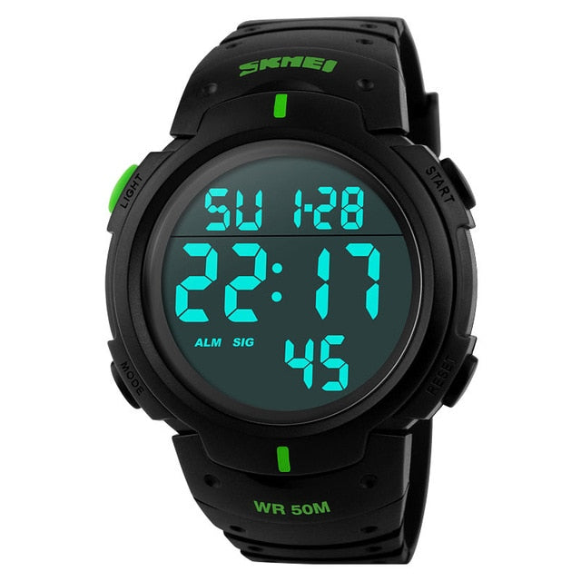 SKMEI Outdoor Sport Watch  Clock Big Dial