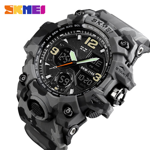 SKMEI Top Brand Luxury Sport Watch Men Fashion Outdoor LED