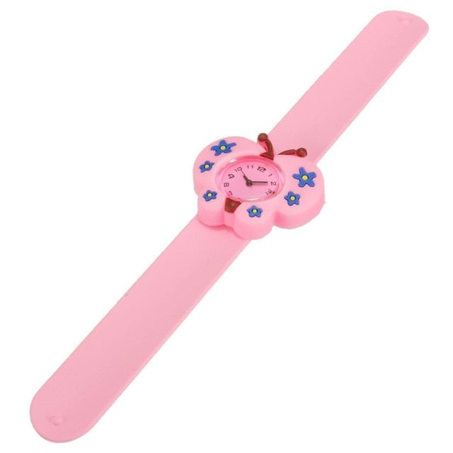 Cute Cartoon Student Wristwatch Animal Quartz Silicone