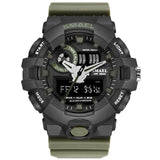 New Camouflage Military Watch SMAEL Watch Men Sports Watch LED