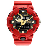 New Camouflage Military Watch SMAEL Watch Men Sports Watch LED