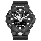 New Camouflage Military Watch SMAEL Watch Men Sports Watch LED