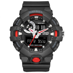 New Camouflage Military Watch SMAEL Watch Men Sports Watch LED