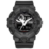 New Camouflage Military Watch SMAEL Watch Men Sports Watch LED