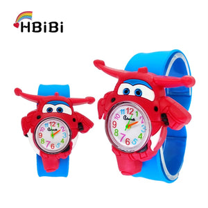 Hbibi Low price Aircraft Children's Watch Quartz kids Watches for Child Girls