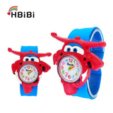 Hbibi Low price Aircraft Children's Watch Quartz kids Watches for Child Girls
