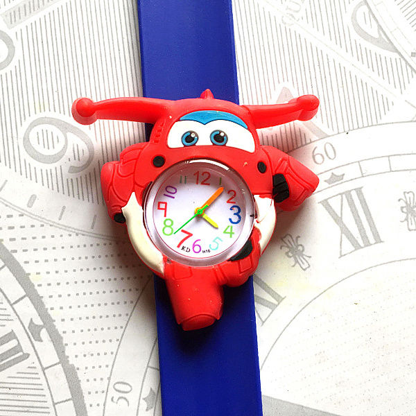 Hbibi Low price Aircraft Children's Watch Quartz kids Watches for Child Girls