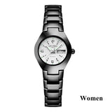 Top Quality Tungsten Steel Black Wrist Watch