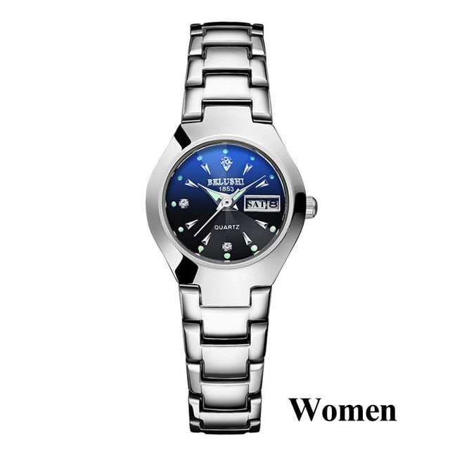 Top Quality Tungsten Steel Black Wrist Watch