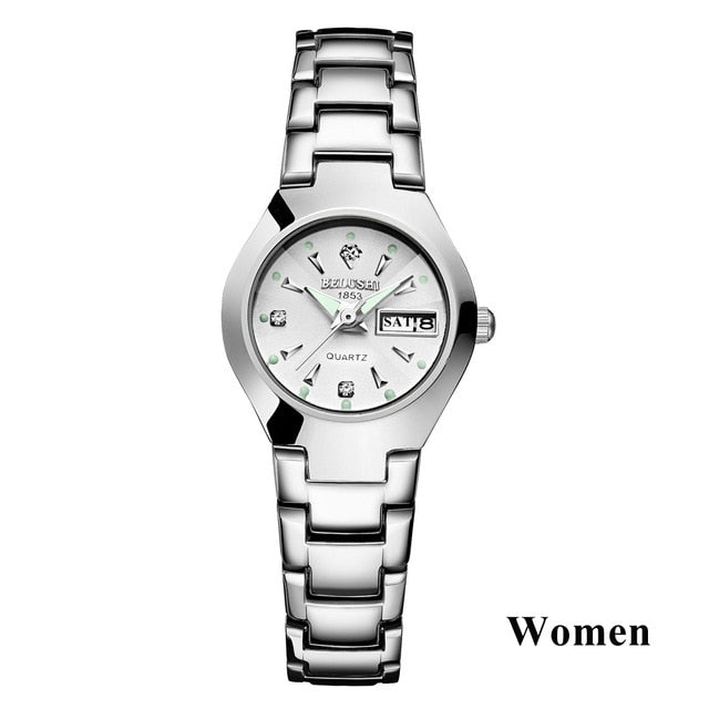 Top Quality Tungsten Steel Black Wrist Watch