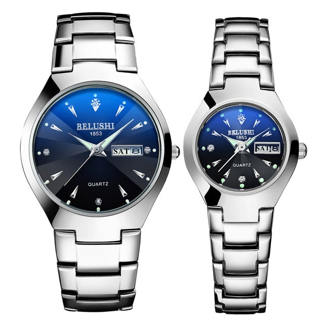 Top Quality Tungsten Steel Black Wrist Watch