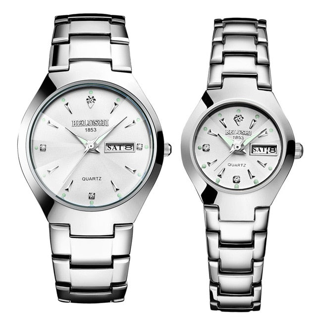Top Quality Tungsten Steel Black Wrist Watch