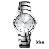 Lovers Watches Luxury Quartz Wrist Watch Hodinky Dual Calender