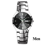 Lovers Watches Luxury Quartz Wrist Watch Hodinky Dual Calender