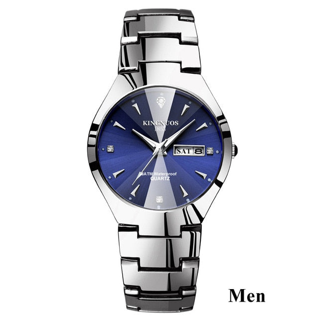 Lovers Watches Luxury Quartz Wrist Watch Hodinky Dual Calender