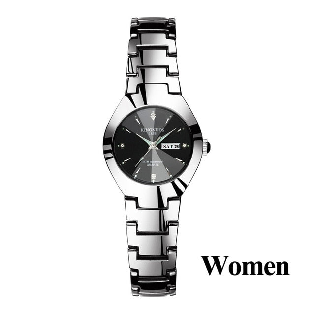 Lovers Watches Luxury Quartz Wrist Watch Hodinky Dual Calender