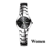 Lovers Watches Luxury Quartz Wrist Watch Hodinky Dual Calender