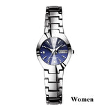 Lovers Watches Luxury Quartz Wrist Watch Hodinky Dual Calender