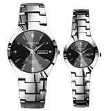 Lovers Watches Luxury Quartz Wrist Watch Hodinky Dual Calender