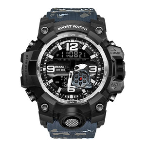 GOODWEEK Men Sport Watch Camouflage Military