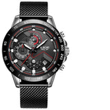 Fashion Relogio Masculino LIGE Top Brand Luxury WristWatch Quartz Clock