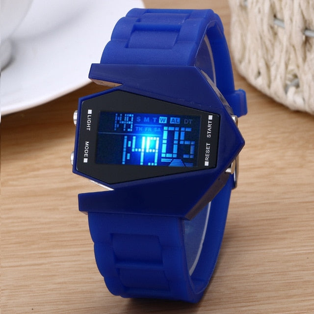 Luxury Brand Digital Stopwatch LED Watch