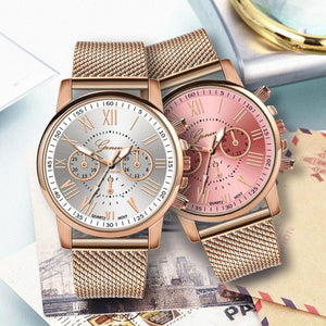 Luxury Quartz Watch For Women Female Men Lovers Couple