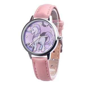 Vinkkatory  Children's watch Carton Rainbow Animal