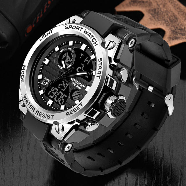 SANDA Brand Wrist Watch Men Watches Military