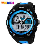 SKMEI Brand Men's Quartz Watch  LED Military Digital