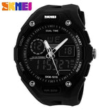 SKMEI Brand Men's Quartz Watch  LED Military Digital