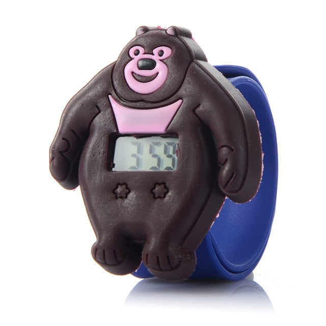 New 3D Cartoon Watch 16 Kinds Of Animal Children'S
