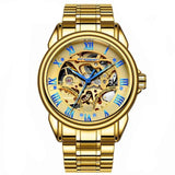 Luxury Top Brand Unisex Watches Automatic Mechanical Hollow Skeleton