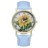 Retro style design sunflower pattern Watch New Trend